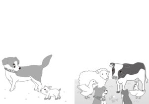 「こぶたのタミー」絵 ページ抜粋