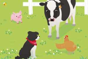 「こぶたのタミー」挿絵