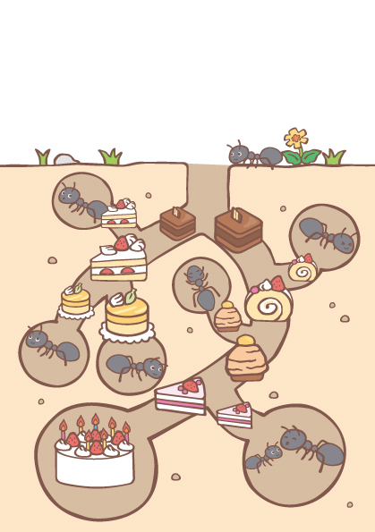 ちえあそび６イラスト ページ抜粋