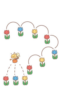 ちえあそび６イラスト ページ抜粋