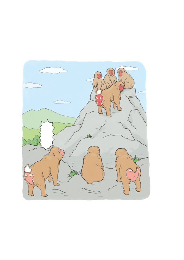 おもしろい！進化のふしぎ ざんねんないきもの事典 本文いきものイラスト ページ抜粋