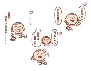 認知症に備えるアプリイラスト